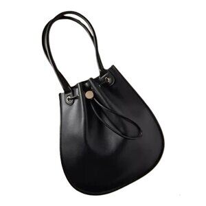 Anthropologie Cinched Bucket Tote